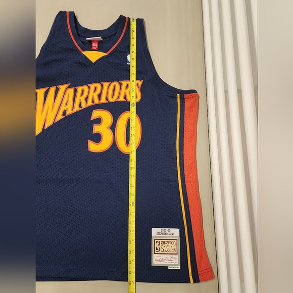 Mitchell & Ness Stephen Curry Golden State Warriors 2009-10 Jersey Size 2XL - Picture 9 of 9